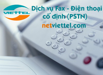 Điện thoại cố định fax Viettel