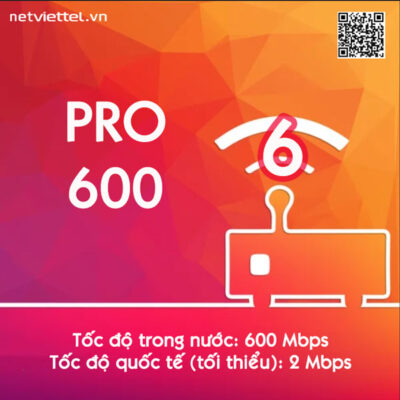 Gói PRO600 internet doanh nghiệp