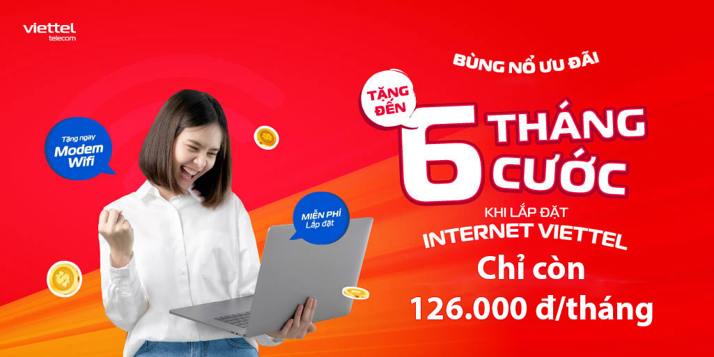 【Khuyến mãi】Lắp mạng internet Viettel tại KĐT Văn Phú - Hà Đông - Hà Nội